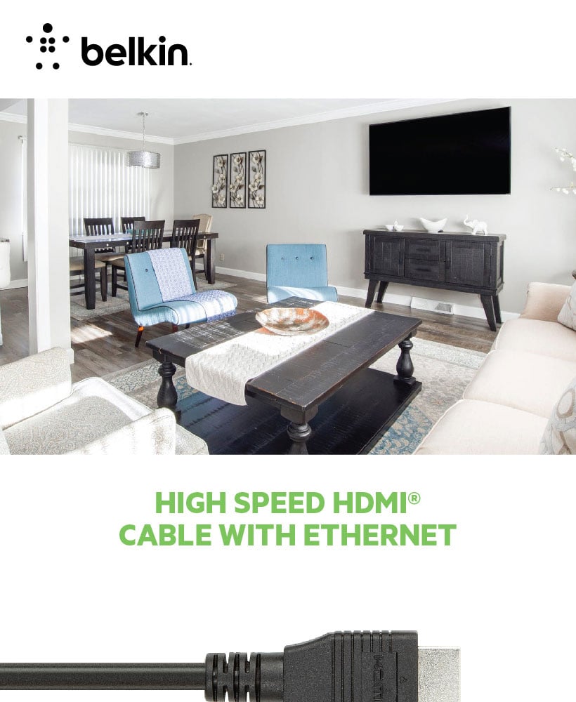 BELKIN High Speed HDMI Cable with Ethernet