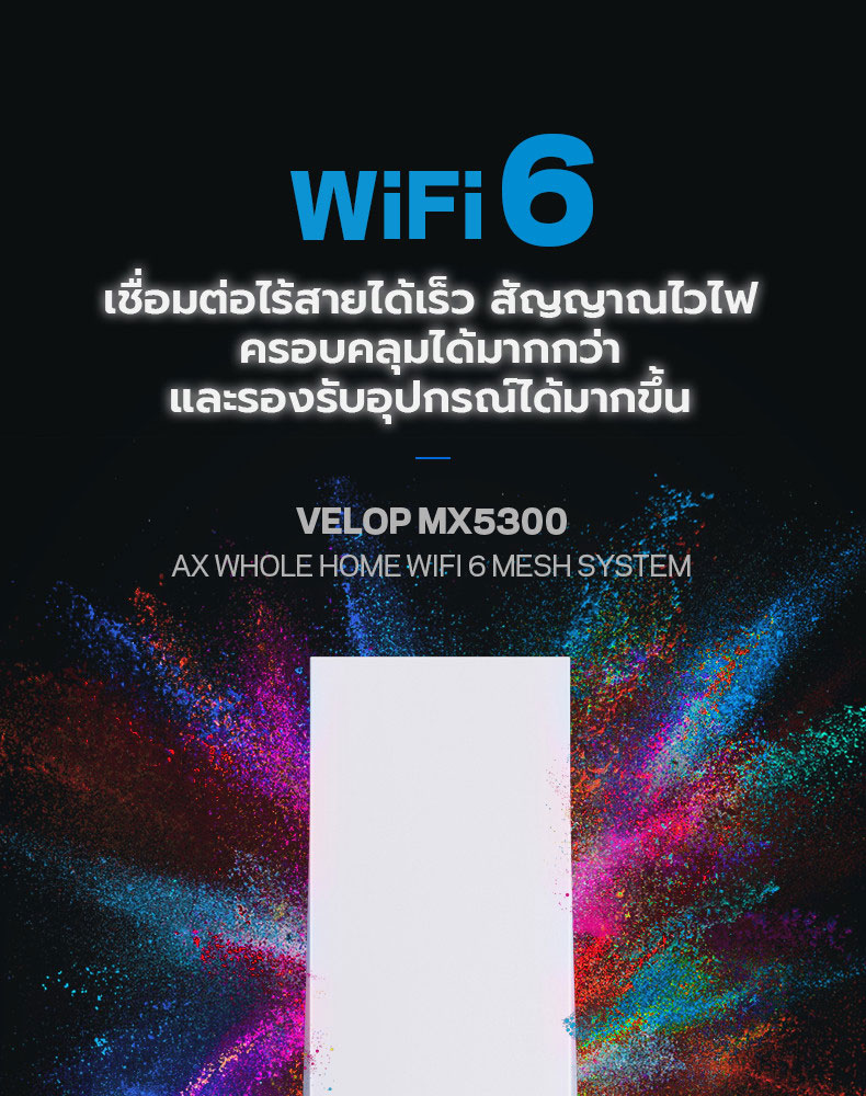 LINKSYS VELOP MX5300 WiFi 6 MESH SYSTEM